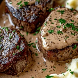 When it comes to indulgent dining experiences, few dishes can rival a perfectly cooked steak topped with a luxurious garlic cream sauce. This savory steak with garlic cream sauce recipe is not only simple to prepare but also delivers a gourmet experience right in the comfort of your own kitchen. Imagine savoring a tender, juicy ribeye steak, expertly seared to create a delectable crust, then generously drizzled with a rich, velvety sauce infused with aromatic garlic and fresh herbs. This dish promises to elevate your weeknight dinners or impress your guests during special occasions.