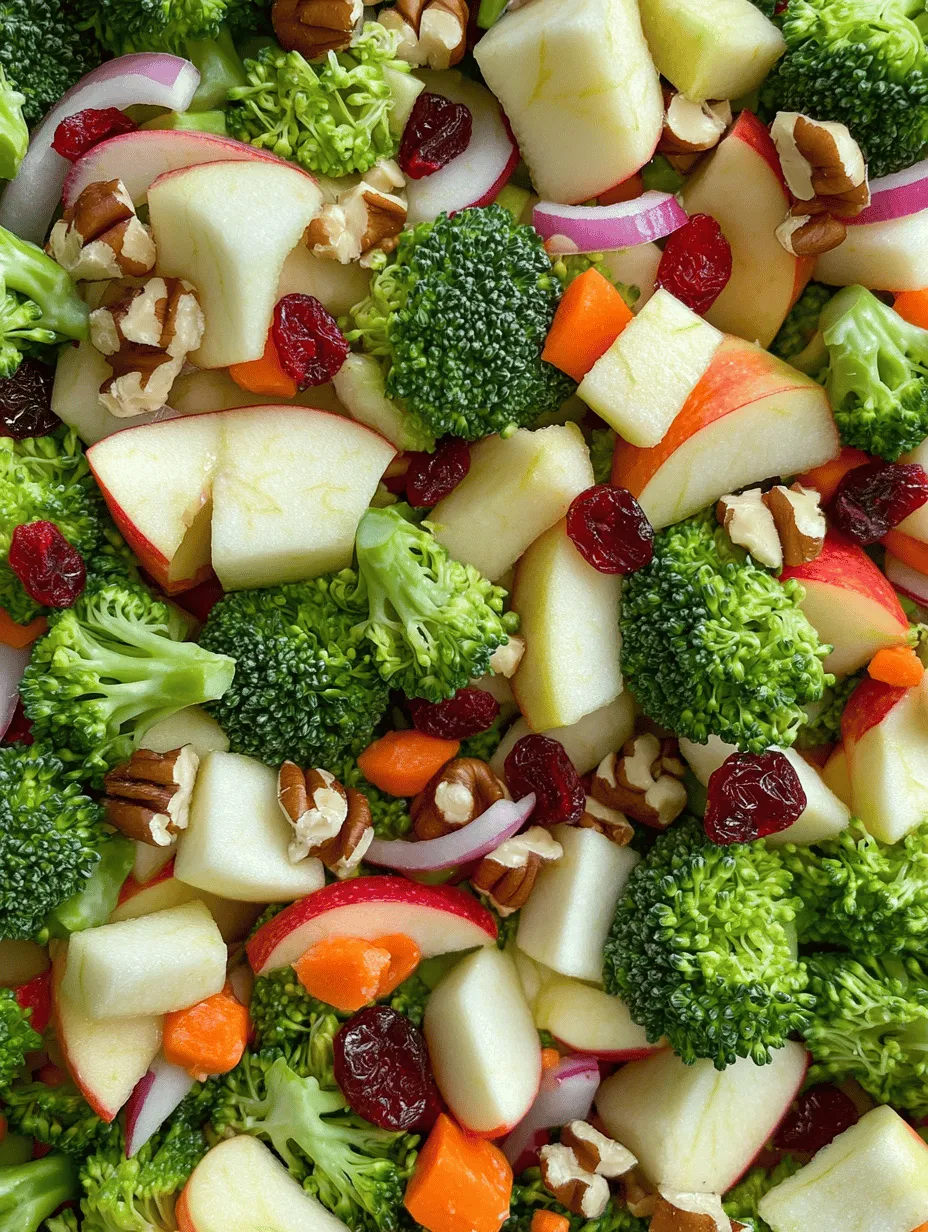 Honeycrisp Apple Broccoli Salad: A Crisp and Colorful Delight