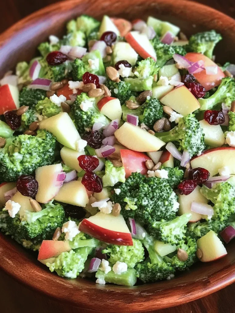 Are you looking for a refreshing and vibrant salad that’s both nutritious and delicious? Look no further than this Honeycrisp Apple Broccoli Salad! Combining the crunch of fresh broccoli with the sweet and tangy flavor of Honeycrisp apples, this salad is perfect for picnics, potlucks, or as a delightful side dish for family dinners. It’s a personal favorite of mine, especially during the fall when apples are at their peak. Plus, it’s a fantastic way to sneak some veggies into your meal!