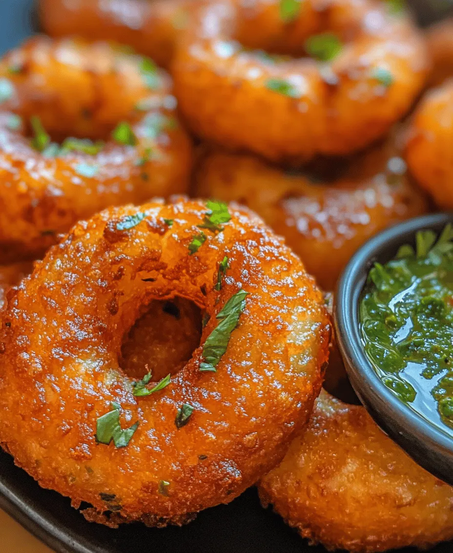 Rava Medu Vada is a beloved dish in Indian cuisine, known for its delightful texture and flavor. Traditionally made from urad dal (split black gram), these deep-fried fritters have found a special place in South Indian breakfast menus, often served alongside coconut chutney and sambar. However, the emergence of the 