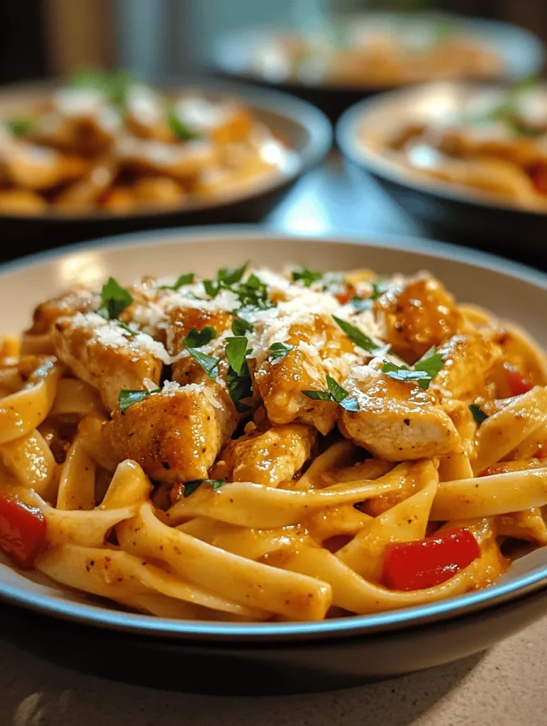 Indulge your taste buds with Creamy Cajun Chicken Pasta! This decadent dish is packed with flavor, thanks to a delightful blend of Cajun spices and creamy goodness. Imagine sinking your fork into tender chicken strips, perfectly cooked fettuccine, and a luscious sauce that wraps around each bite, transporting you straight to a Southern kitchen. This recipe is perfect for weeknight dinners or impressing guests with minimal effort. Let’s dive into this delicious culinary experience!