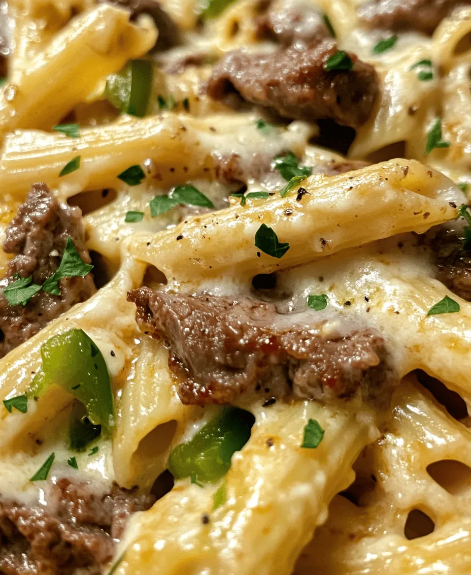 Welcome to a culinary journey where the beloved flavors of a classic Philly cheesesteak meet the comforting embrace of pasta. Introducing Philly Cheesesteak Pasta Delight, a dish that seamlessly fuses these two iconic meals into a single, mouthwatering experience. This innovative recipe brings together savory beef, sautéed vegetables, and a luxuriously creamy sauce, making it an ideal choice for busy weeknights or festive family gatherings.