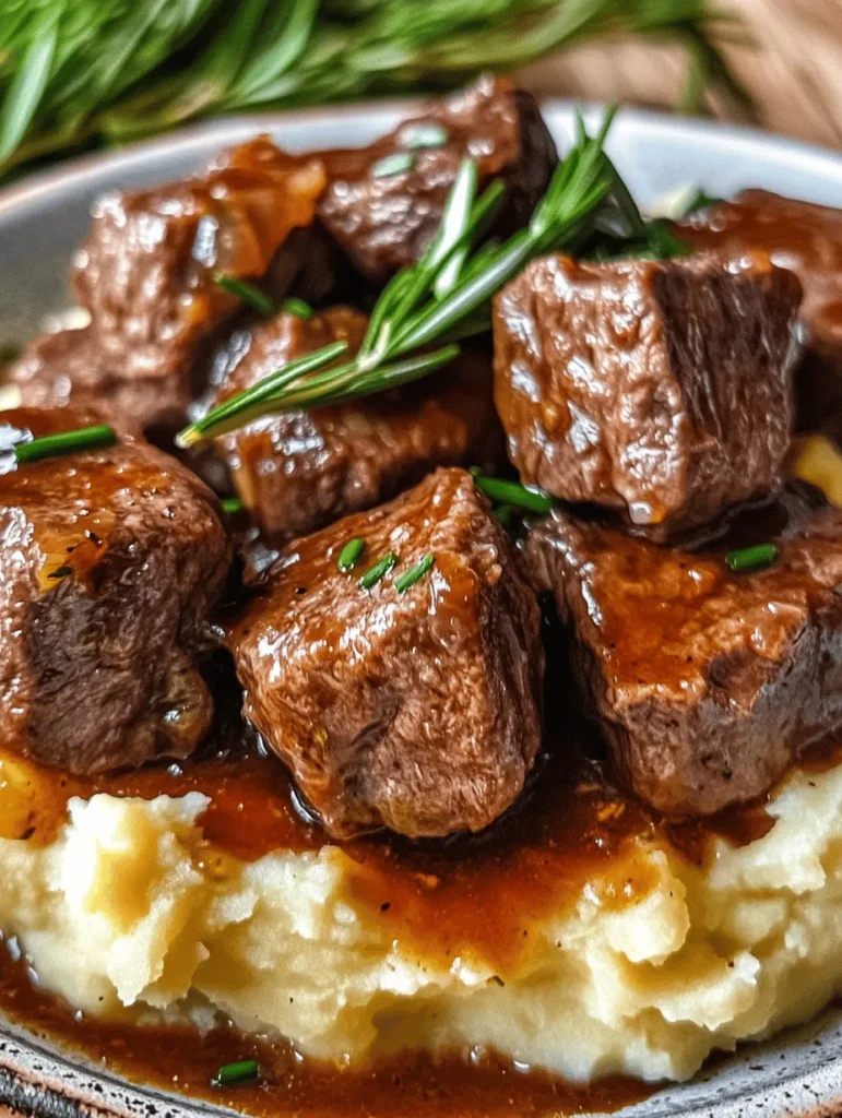 If you’re searching for a hearty and satisfying meal that marries the rich flavors of juicy steak with the velvety goodness of creamy mashed potatoes, look no further! Our Savory Steak Bites & Creamy Mashed Potatoes recipe is a crowd-pleaser that brings together tender sirloin steak and buttery mashed potatoes into one delicious plate. This dish is not only comforting but also quick to prepare, making it perfect for weeknight dinners or special gatherings.