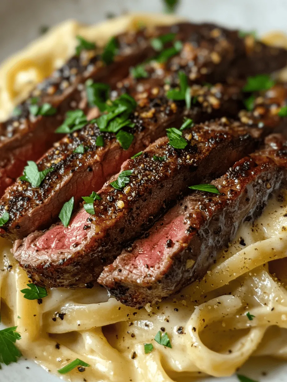 There's something undeniably satisfying about a meal that tantalizes your taste buds with contrasting flavors. Our Spicy Cajun Steak with Creamy Alfredo Pasta combines the robust heat of Cajun spices with the rich, velvety texture of Alfredo sauce, creating a culinary experience that is both indulgent and exciting. This dish is perfect for a special occasion or a cozy dinner at home, and its fusion of flavors will surely impress anyone at your table.