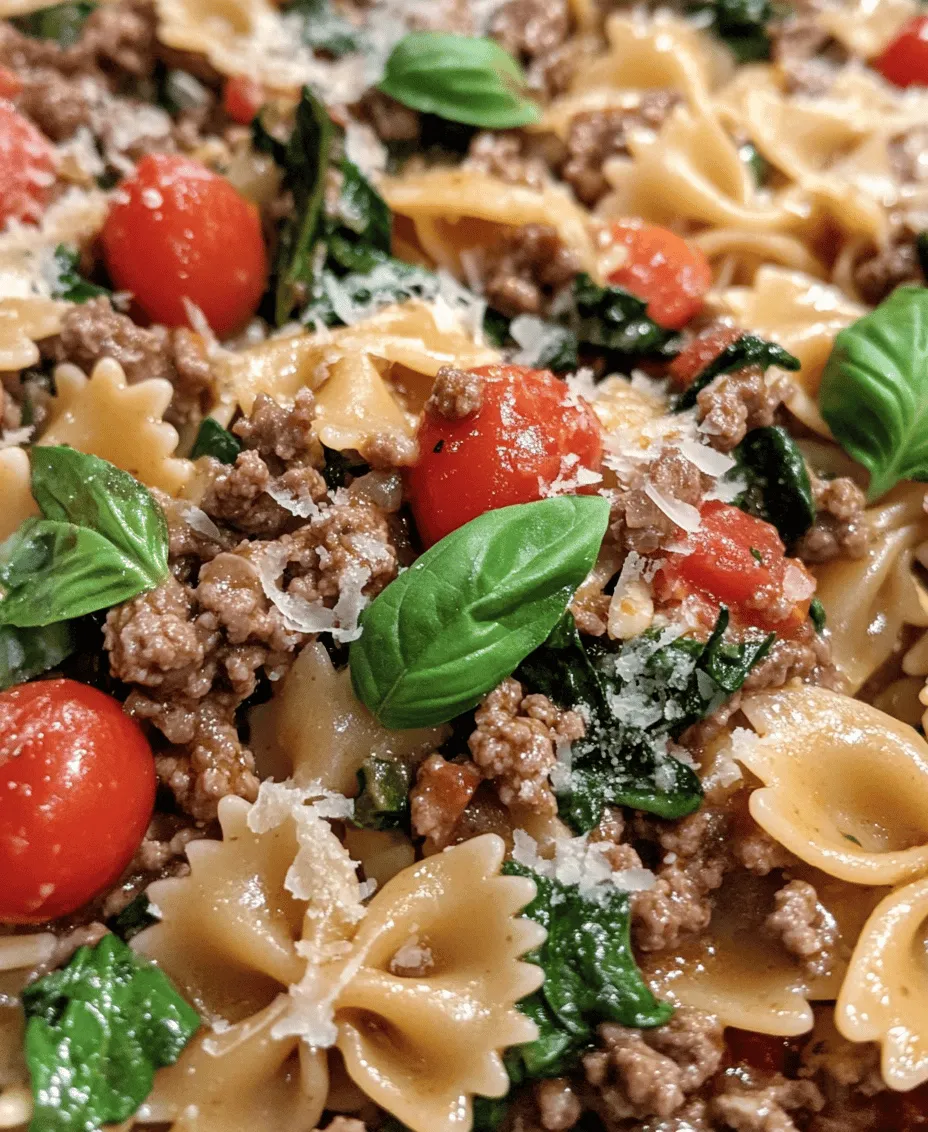 To create a delicious Creamy Beef and Bowtie Pasta Delight, it's essential to understand the roles of each ingredient. Each component contributes unique flavors and textures, making the dish not only satisfying but also well-rounded.