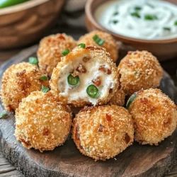 Are you ready to take your appetizer game to the next level? Look no further than bacon jalapeño popper cheese balls, a culinary delight that combines a perfect trifecta of creamy cheese, spicy jalapeños, and crispy bacon. These irresistible bites have captured the hearts (and taste buds) of food enthusiasts everywhere, making them a popular choice for parties, family gatherings, and even cozy nights in. Whether you’re hosting a game day experience or simply craving a snack, these cheese balls are sure to be a crowd-pleaser.