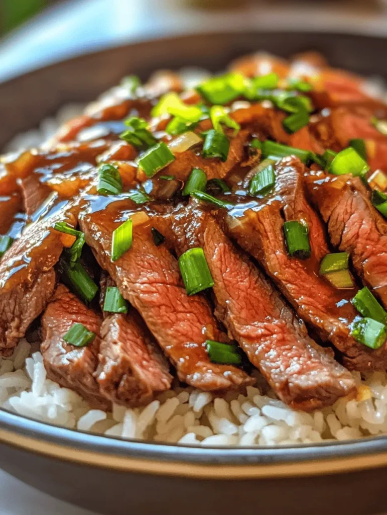 Prepare your taste buds for a delightful adventure with this Mongolian Beef Delight! This dish brings the perfect balance of savory and sweet flavors, enveloping tender slices of flank steak in a fragrant sauce that will have you reaching for seconds. Quick to prepare yet bursting with flavor, this recipe is ideal for busy weeknights or special occasions. I remember the first time I tried Mongolian beef at a local restaurant, and I was mesmerized—the tender meat, the luscious sauce, and the crunch of fresh green onions. Now, I can recreate this taste of joy in my own kitchen!