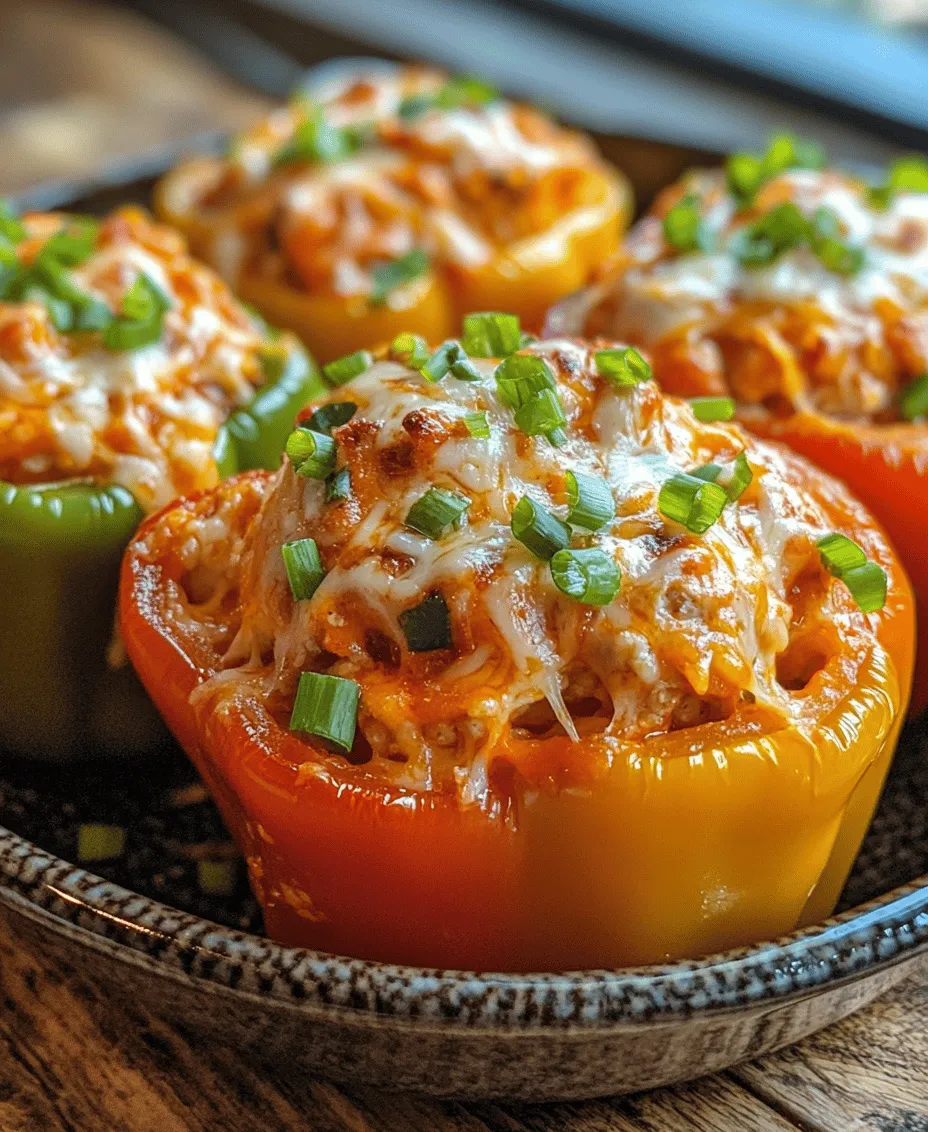 Stuffed peppers have surged in popularity in modern cuisine, transforming from a humble dish into a culinary favorite that graces tables across the globe. These vibrant, colorful creations not only deliver on taste but also provide a visually appealing presentation that can elevate any meal. Among the myriad of stuffed pepper variations, Buffalo Chicken Stuffed Peppers stand out as a thrilling twist on traditional recipes. This dish combines the classic flavors of Buffalo chicken with the wholesome base of bell peppers, making it an ideal choice for any occasion—be it a cozy family dinner, a lively gathering, or even meal prep for a busy week ahead.