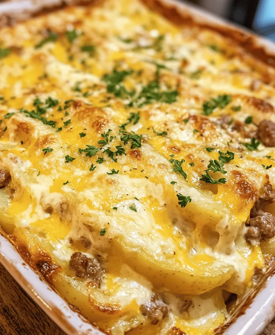 When it comes to comfort food that warms the heart and satisfies the soul, few dishes can rival the Savory Sausage & Creamy Potato Casserole. This delightful casserole combines the robust flavors of Italian sausage with the creamy goodness of potatoes, making it a beloved go-to for family dinners, potlucks, and gatherings. Casseroles have long been a staple in home cooking, prized for their versatility, ease of preparation, and ability to feed a crowd. Whether you're looking for a hearty meal to enjoy on a chilly evening or a dish to impress your guests, this savory casserole is sure to become a favorite in your household.