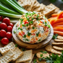 Crafting a memorable holiday gathering often revolves around delicious food, and nothing brings people together quite like a beautifully presented cheese ball. This Festive Holiday Cheese Ball Recipe combines creamy textures and bold flavors, making it the perfect centerpiece for your celebrations. Whether you’re hosting an intimate family gathering or a larger holiday party, this cheese ball is sure to impress your guests and elevate your festive spread.