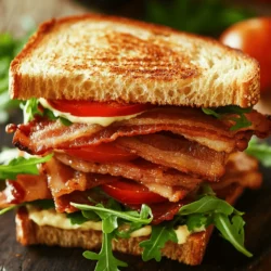 If you are a fan of savory breakfasts or hearty snacks, the Sizzling Bacon & Tomato Delight is about to become your new favorite dish. This mouthwatering sandwich boasts an irresistible combination of crispy bacon, juicy fresh tomatoes, and rustic sourdough bread, creating a symphony of flavors and textures that tantalize the taste buds. The appeal of this recipe lies not only in its deliciousness but also in its versatility. Whether you’re looking for a quick breakfast, a satisfying lunch, or a delightful brunch option, this sandwich fits the bill perfectly.