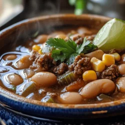 When the chill of autumn begins to creep in or a winter storm blankets the landscape, there's nothing quite as comforting as a warm bowl of soup. Among the myriad of soup recipes out there, Hearty Pinto Bean, Green Chile & Beef Soup stands out as a nourishing and satisfying option. This delightful dish combines the rich flavors of ground beef, the creaminess of pinto beans, and the zesty kick of green chiles, resulting in a concoction that is both hearty and wholesome.