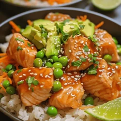 Are you looking for a dish that perfectly balances sweet, spicy, and savory flavors while being packed with nutrition? Look no further than Honey Sriracha Glazed Salmon Bowls. This vibrant recipe not only tantalizes your taste buds but also showcases the health benefits of its key ingredients. Centered around succulent salmon fillets drizzled with a sweet and spicy glaze, this dish is a feast for the senses and a celebration of wholesome eating.