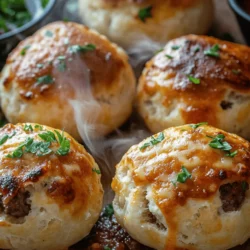 To create the best Garlic Parmesan Cheeseburger Bombs, it’s essential to understand the ingredients that come together to create this culinary masterpiece. Each component plays a crucial role in building layers of flavor and texture that make this dish a standout.