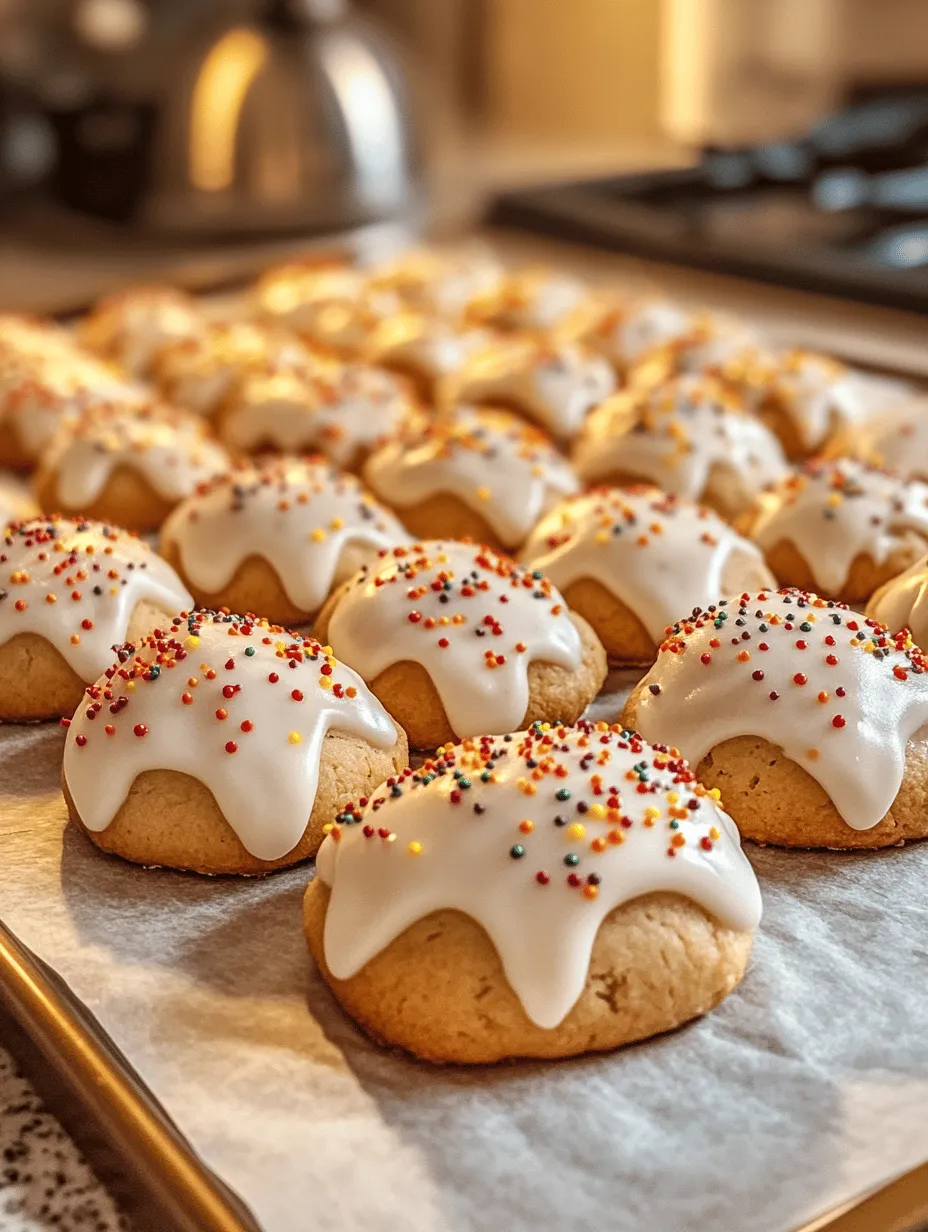 Introducing the delightful Festive Italian Christmas Cookies, a must-have during the holiday season! These cookies not only fill your home with a marvelous aroma but also bring joy to your festivities. With their soft texture, delicious buttery flavor, and charming icing decorated with colorful sprinkles, these cookies are loved by both kids and adults alike. Whether you’re baking for family gatherings, holiday parties, or cozy nights in, these festive treats are sure to steal the show!