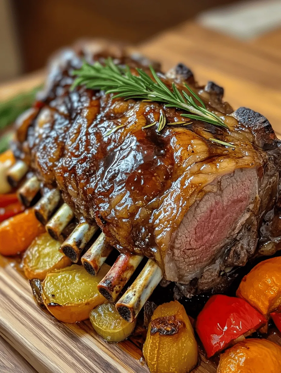 Close your eyes and picture a beautifully golden-brown roast rack of lamb, its tender, juicy meat glistening with a fragrant rosemary glaze. This Succulent Roast Rack of Lamb with Rosemary is more than just a meal; it’s a centerpiece for any occasion! The harmony of garlic, rosemary, and honey in the marinade creates a mouthwatering dish that’s perfect for special gatherings or a luxurious family dinner. Whether it’s a holiday celebration or a Sunday feast, this dish will impress everyone at your table.