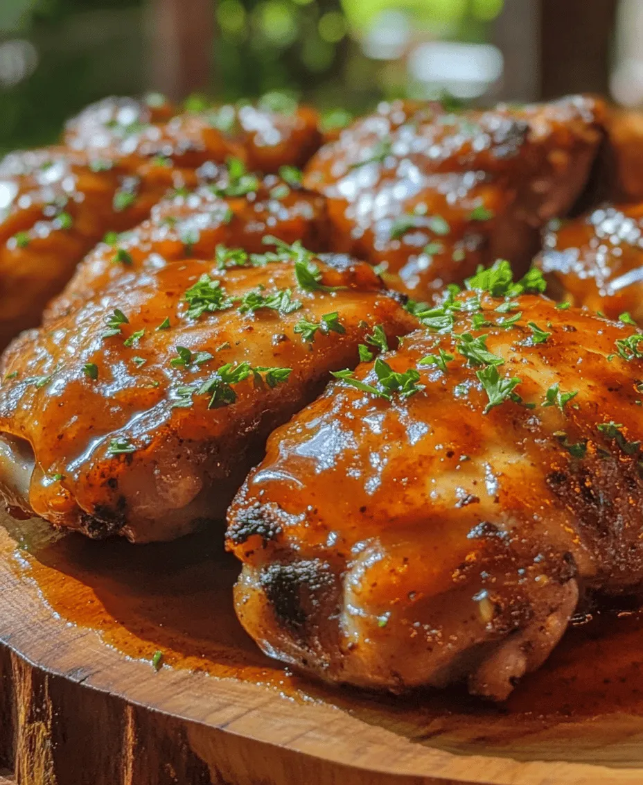 In the realm of backyard barbecues and family gatherings, few dishes capture the essence of summer quite like BBQ chicken. The sweet, smoky aroma wafting through the air, the sizzle of meat on the grill, and the anticipation of that first tender bite are what make this dish a quintessential part of any outdoor celebration. This Smoky & Saucy BBQ Chicken recipe not only delivers on flavor but also brings a delightful twist with its smoky undertones and rich sauce.