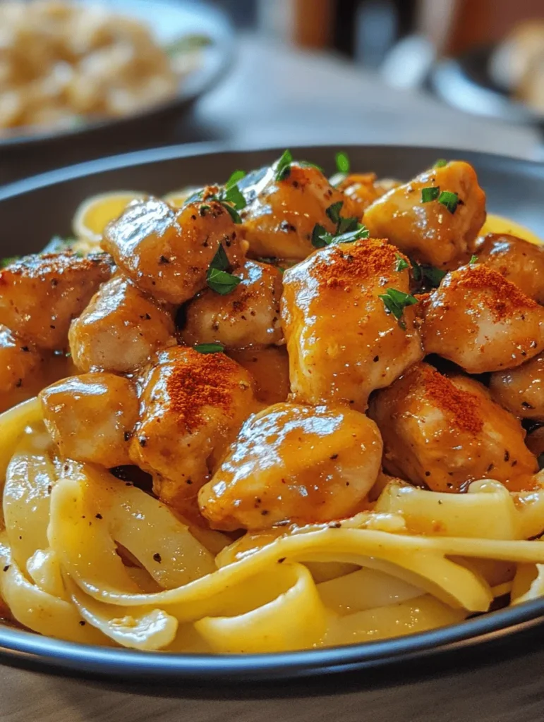 Imagine sinking your fork into a plate of perfectly cooked pasta enveloped in a velvety creamy sauce, topped with succulent garlic butter chicken bites that are bursting with flavor. This Garlic Butter Chicken Bites with Creamy Parmesan Pasta recipe is not just a meal; it's an experience! Perfect for family dinners or date nights, this dish strikes a delightful balance between rich and savory, making it a favorite in households around the globe.