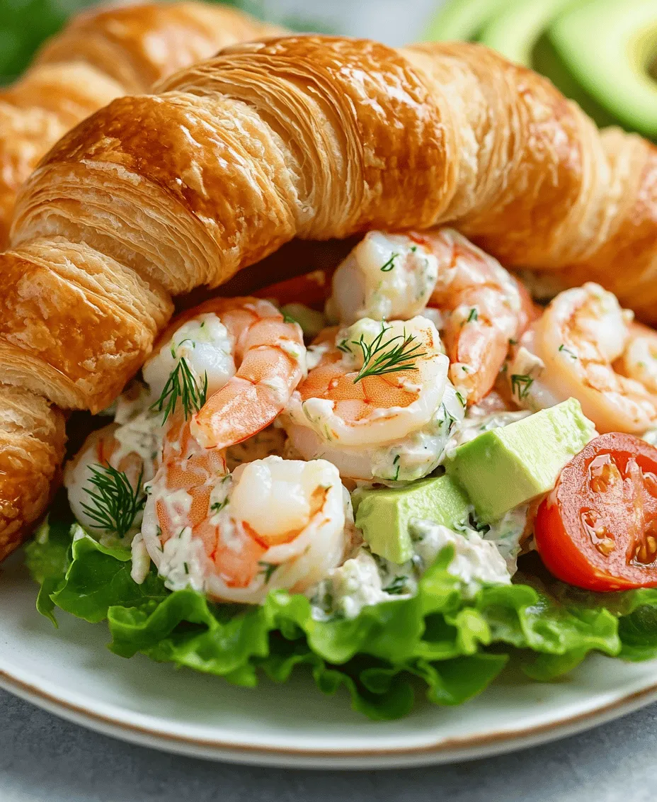 Welcome to the delightful world of shrimp salad croissant sandwiches, where the fresh, succulent flavors of seafood meet the buttery, flaky texture of croissants. This sandwich is not just a meal; it's an experience that brings together a medley of tastes and textures that cater to various occasions. Whether you're planning a casual lunch with friends, a picnic in the park, or an elegant brunch spread, shrimp salad croissant sandwiches are a versatile option that never fails to impress.