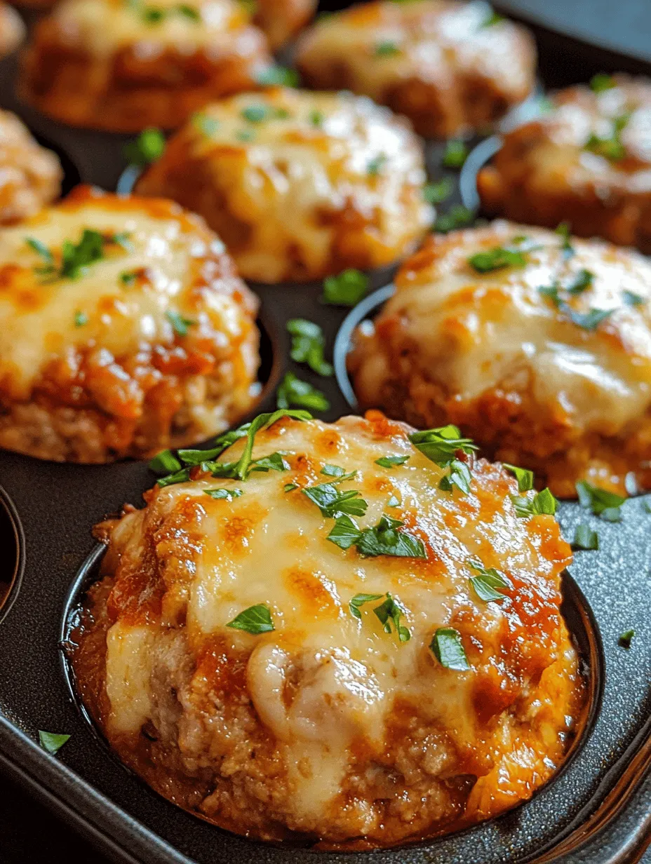 In the world of comfort food, few dishes can rival the delightful combination of chicken and cheese, especially when presented in a fun and accessible format. Chicken Parm Mini Meatloaf Muffins bring together the savory flavors of classic chicken Parmesan and the convenience of a muffin, making them an ideal choice for busy weeknights or casual gatherings. These mini meatloaf muffins are not only easy to prepare but also offer a creative twist that will impress family and friends alike.