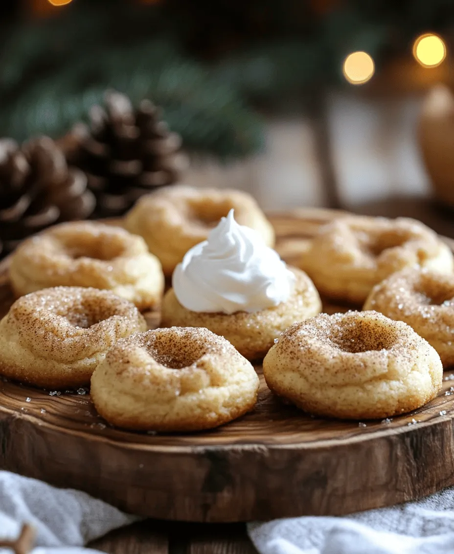 The holiday season brings with it a wealth of festive flavors and delightful traditions, and what better way to celebrate than by combining two beloved treats into one irresistible cookie? Enter the Eggnog Snickerdoodle Thumbprint Cookie—a delightful fusion that takes the classic snickerdoodle and infuses it with the rich, creamy essence of eggnog. This recipe captures the spirit of the season, making it a perfect addition to your holiday cookie platter or a thoughtful gift for friends and family.