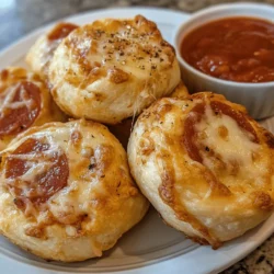 Savory pepperoni cheese rolls are a delightful and popular snack that perfectly blends gooey cheese and zesty pepperoni, making them an irresistible choice for gatherings, game days, or cozy nights in. This recipe is not just about satisfying your cravings; it's about creating a dish that brings friends and family together, offering a burst of flavor in every bite. The combination of warm, stretchy cheese and spicy pepperoni wrapped in a soft, pillowy dough creates a treat that's hard to resist.