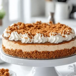 If you're searching for a dessert that perfectly combines indulgence and simplicity, look no further than the Biscoff Bliss Cheesecake. This delightful no-bake cheesecake offers a creamy texture and an irresistible flavor profile that has made it a favorite among dessert lovers everywhere. The unique flavor of Biscoff cookies, with their caramelized, spiced notes, merges beautifully with the rich creaminess of the cheesecake, resulting in a dessert that is both sophisticated and comforting.