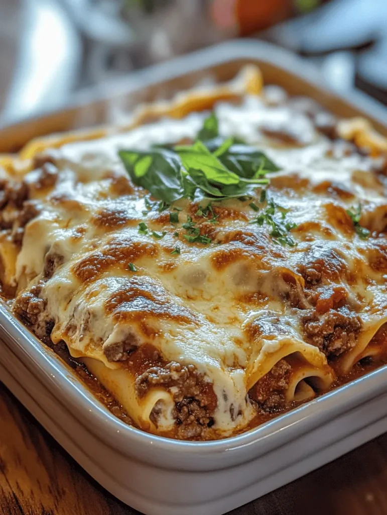 If you're craving a dish that embodies comfort, warmth, and the essence of home, look no further than this Classic Lasagna Delight! Layers of rich meat sauce, creamy ricotta, and gooey mozzarella come together to create an unforgettable culinary experience. This recipe not only warms your heart but also fills your home with delightful aromas that draw everyone to the table. Perfect for family gatherings, a cozy dinner party, or simply indulging yourself, this lasagna is a dish you won't want to miss!