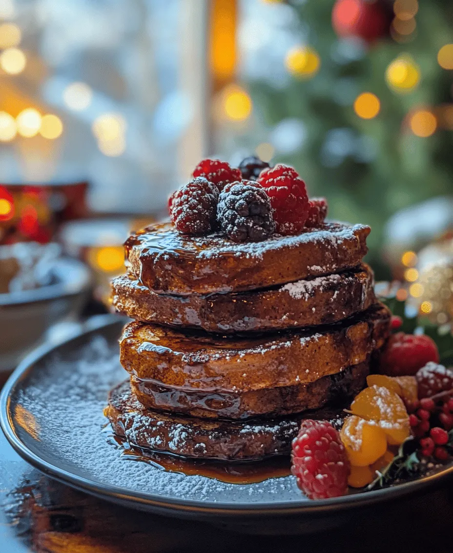 French toast has long been celebrated as a beloved breakfast staple, known for its versatility and comforting flavors. This classic dish, made from slices of bread soaked in a mixture of eggs and milk, is often enhanced with various toppings and syrups to create a delightful morning experience. As the holiday season approaches, there’s an exciting twist to this traditional favorite: Gingerbread French Toast Delight.