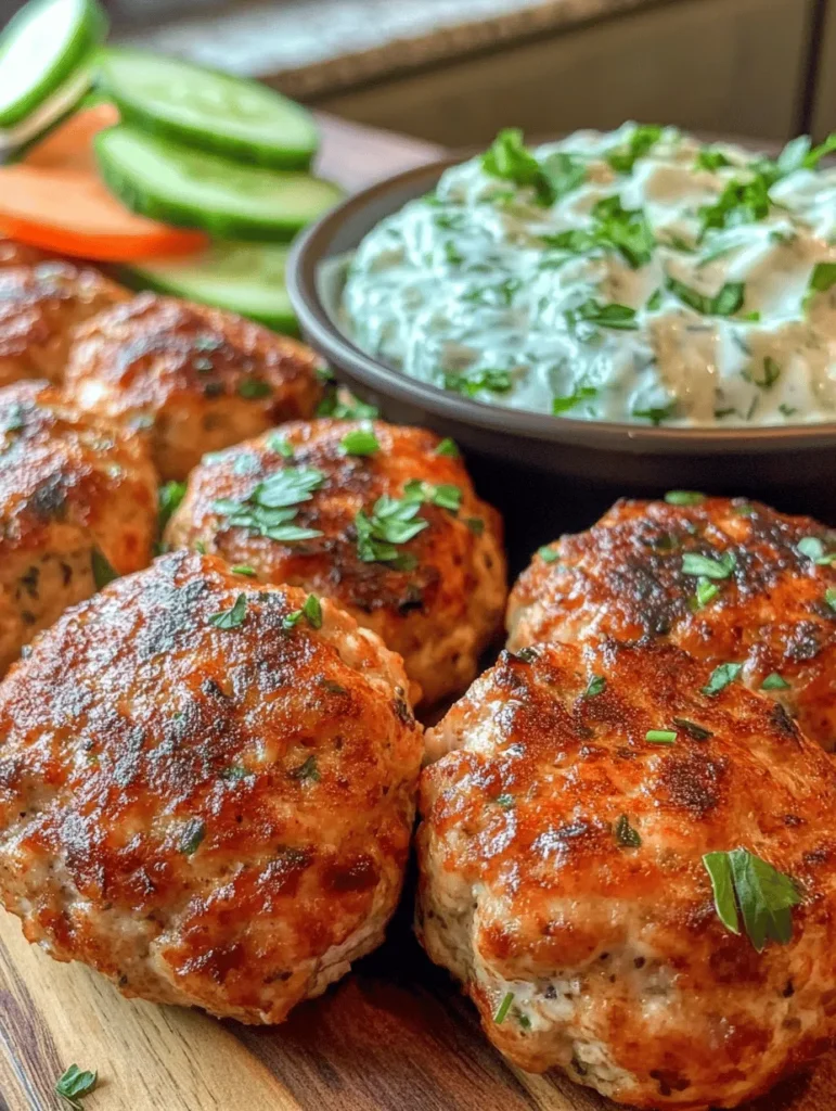 Are you craving a dish that brings a burst of flavors and a taste of the Mediterranean? Look no further than these Greek Chicken Meatballs with homemade tzatziki! Juicy and tender, these meatballs combine ground chicken with fragrant herbs and spices, making them a healthier twist on a classic favorite. The cooling tzatziki, made from creamy Greek yogurt, complements these savory meatballs perfectly, offering a refreshing contrast. Whether for family dinner or a gathering, this dish will impress!