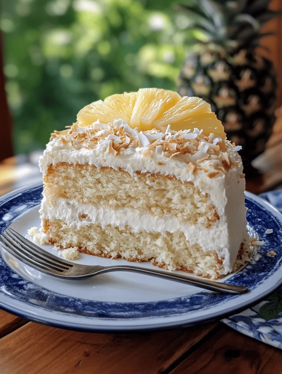 Imagine biting into a slice of cake that transports you straight to a sun-soaked tropical paradise. The Pineapple Coconut Dream Cake is that very dessert—a delightful combination of refreshing pineapple and luscious coconut that brings the essence of the islands right to your kitchen. This cake is not only a feast for the eyes but also a burst of flavor that captivates the palate. Perfect for various occasions, whether it’s a child’s birthday party, a summer celebration, or simply a sweet indulgence for a family gathering, this cake is sure to impress.