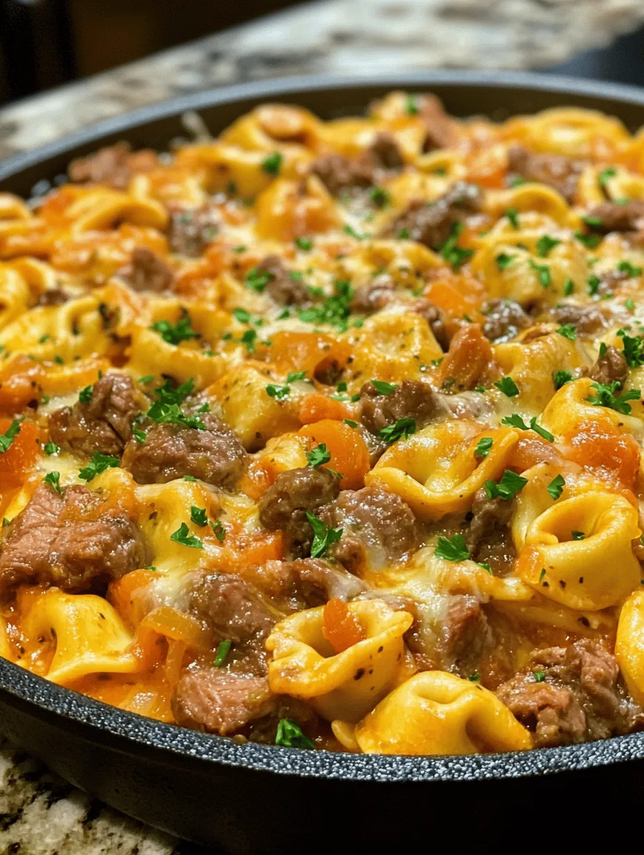 Imagine sinking your fork into a luscious plate of cheesesteak tortellini, enveloped in a rich provolone sauce—it's a dish that not only delights the taste buds but also warms the heart. This recipe brings together the classic flavors of a cheesesteak with the comforting taste of cheese-filled tortellini, making it a unique and scrumptious meal that appeals to everyone. Whether you’re hosting a family dinner or simply treating yourself after a long day, this dish guarantees satisfaction and flavor in every bite.