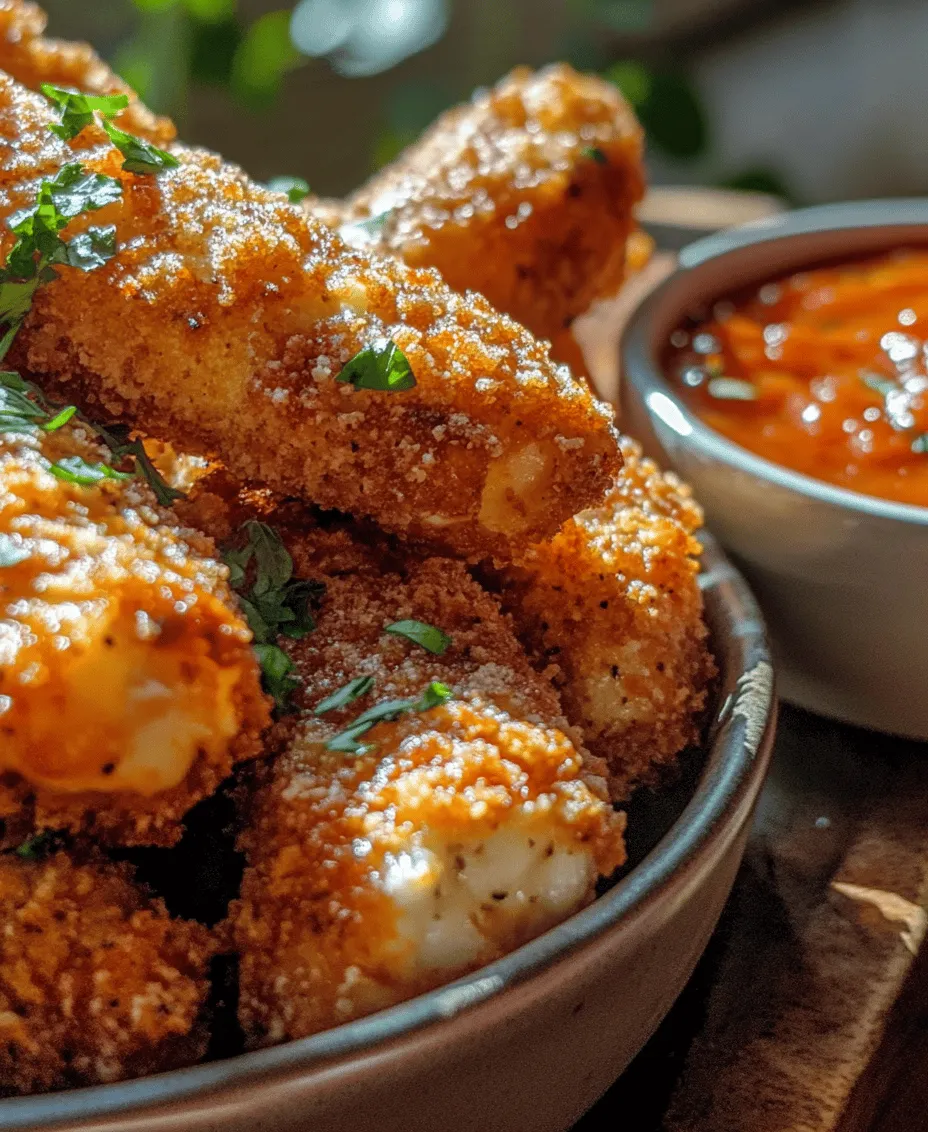 Mozzarella cheese sticks are a beloved snack that brings comfort and joy to many. These delectable treats, often found on appetizer menus in restaurants or served at parties, are known for their golden, crispy exterior that encases a luscious, gooey cheese center. The combination of textures and flavors makes mozzarella cheese sticks simply irresistible.