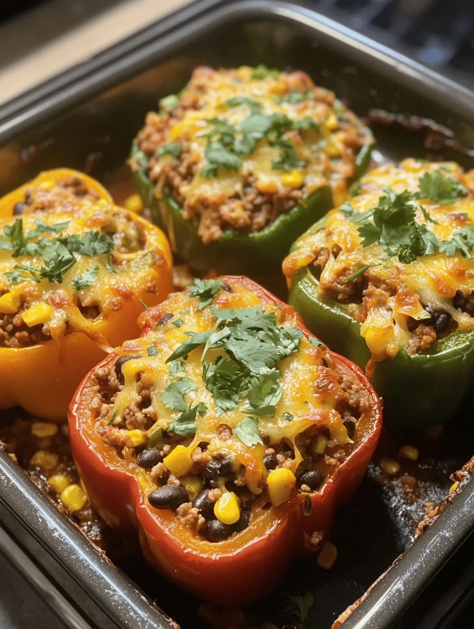 Stuffed Pepper Casserole is a delightful twist on the classic stuffed peppers, combining all the familiar flavors into a hearty, one-dish meal. This recipe encapsulates the essence of comfort food while keeping nutrition at the forefront. Ideal for busy weeknights or family gatherings, this casserole allows you to enjoy the vibrant taste of bell peppers without the fuss of stuffing individual peppers.