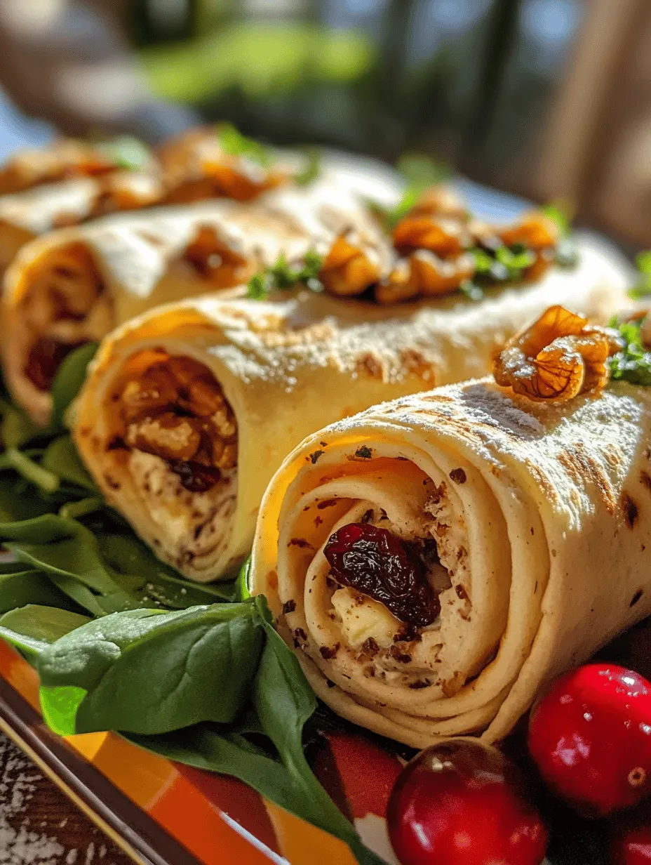 The holidays are all about sharing joy, love, and delectable treats! This Festive Christmas Cranberry Roll Ups recipe is a delightful twist that encapsulates the flavors and colors of the season. Imagine a creamy filling of softened cream cheese mingling with tart cranberries, crunchy nuts, and a hint of cinnamon, all wrapped in a soft tortilla. It's not just a treat for the eyes; it's a symphony of flavors that will definitely steal the show at your holiday gatherings! Whether served as an appetizer during Christmas dinner or as a snack at your next holiday party, these roll-ups are sure to become a cherished part of your festive tradition.