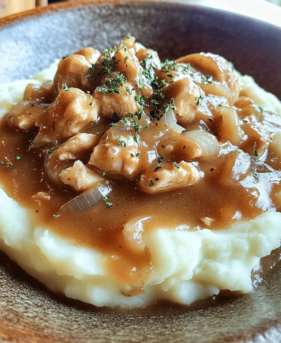 There’s something inherently comforting about a plate of creamy chicken gravy over fluffy mashed potatoes. This dish, a staple in many households, evokes memories of family dinners, holiday gatherings, and cozy nights in. Creamy chicken gravy, rich and velvety, pairs perfectly with the smooth texture of mashed potatoes, creating a satisfying meal that warms the heart and soul. In today’s fast-paced world, comfort food remains a vital part of modern dining, offering not just nourishment but emotional solace.