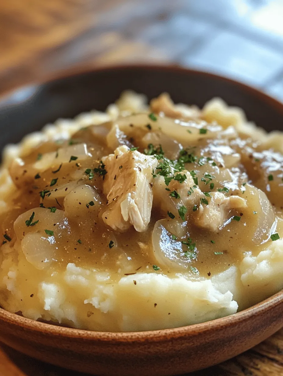 There’s something inherently comforting about a plate of creamy chicken gravy over fluffy mashed potatoes. This dish, a staple in many households, evokes memories of family dinners, holiday gatherings, and cozy nights in. Creamy chicken gravy, rich and velvety, pairs perfectly with the smooth texture of mashed potatoes, creating a satisfying meal that warms the heart and soul. In today’s fast-paced world, comfort food remains a vital part of modern dining, offering not just nourishment but emotional solace.