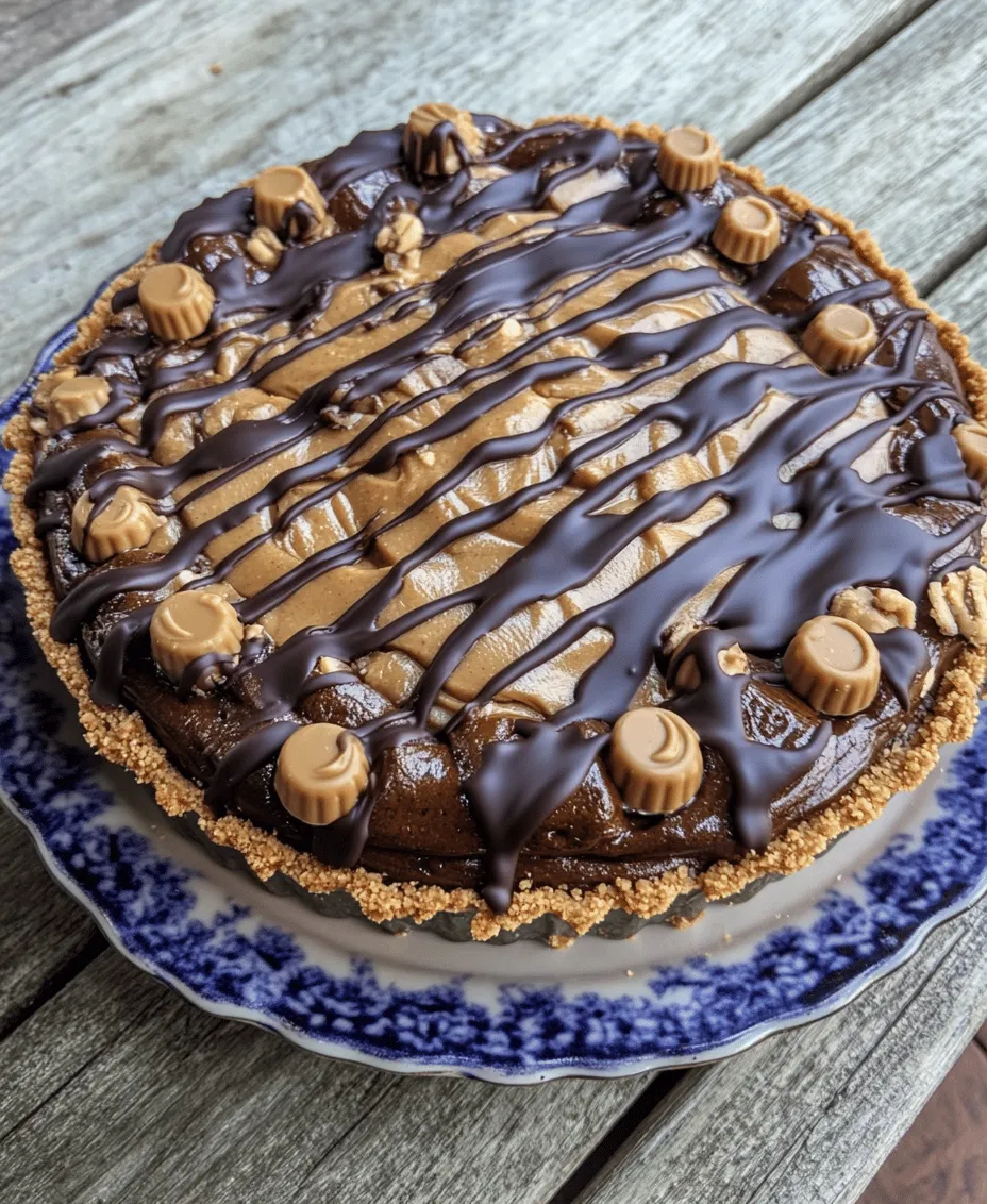 If you have a sweet tooth or a love for all things chocolate and peanut butter, the Giant Reese's Peanut Butter Pie is a dessert that will take your taste buds on a delightful journey. This show-stopping dessert is not only visually impressive, but it also delivers a rich and indulgent flavor profile that will have your family and friends begging for seconds. Perfect for birthdays, holidays, or just because, this pie is a true crowd-pleaser that combines the classic flavors of Reese’s with a homemade twist.