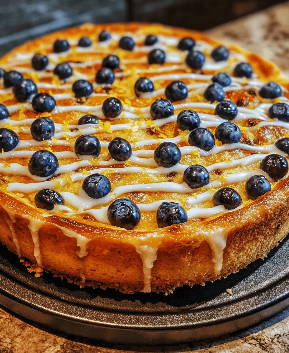 Are you ready to indulge in a dessert that perfectly balances the sweet and tangy flavors of summer? Introducing Blueberry Lemon Delight, a vibrant and refreshing cake that captures the essence of warm weather in every bite. This delightful recipe showcases the wonderful combination of fresh blueberries and zesty lemon, creating a dessert that is not only visually stunning but also bursting with flavor. Whether you’re hosting a summer gathering, celebrating a special occasion, or simply treating yourself, this cake is sure to impress.