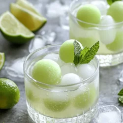 As summer rolls in, the quest for refreshing beverages becomes a delightful pursuit, and few drinks capture the essence of warm weather like the Honeydew Lime Spritzer. This invigorating concoction combines the sweet, juicy notes of honeydew melon with the zesty brightness of fresh lime juice, resulting in a light, effervescent drink that’s perfect for hot days. With its vibrant green hue and refreshing flavor, the Honeydew Lime Spritzer not only quenches your thirst but also serves as a beautiful centerpiece for any gathering.