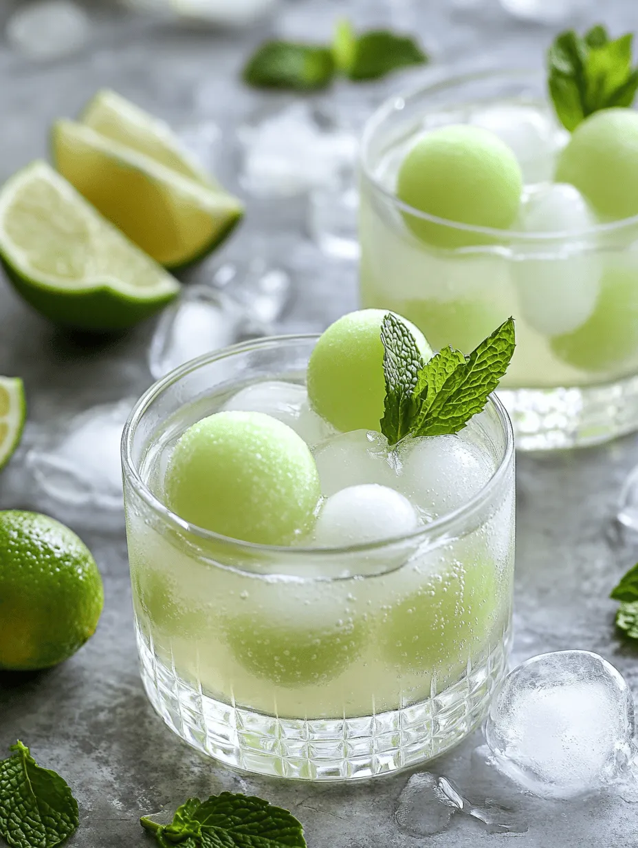 As summer rolls in, the quest for refreshing beverages becomes a delightful pursuit, and few drinks capture the essence of warm weather like the Honeydew Lime Spritzer. This invigorating concoction combines the sweet, juicy notes of honeydew melon with the zesty brightness of fresh lime juice, resulting in a light, effervescent drink that’s perfect for hot days. With its vibrant green hue and refreshing flavor, the Honeydew Lime Spritzer not only quenches your thirst but also serves as a beautiful centerpiece for any gathering.