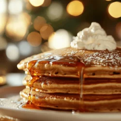 To create the perfect gingerbread pancakes with spiced syrup, it’s essential to understand the role of each ingredient in the recipe. This not only helps in achieving the desired flavor and texture but also allows for some creativity in adjusting the recipe to suit your personal taste.