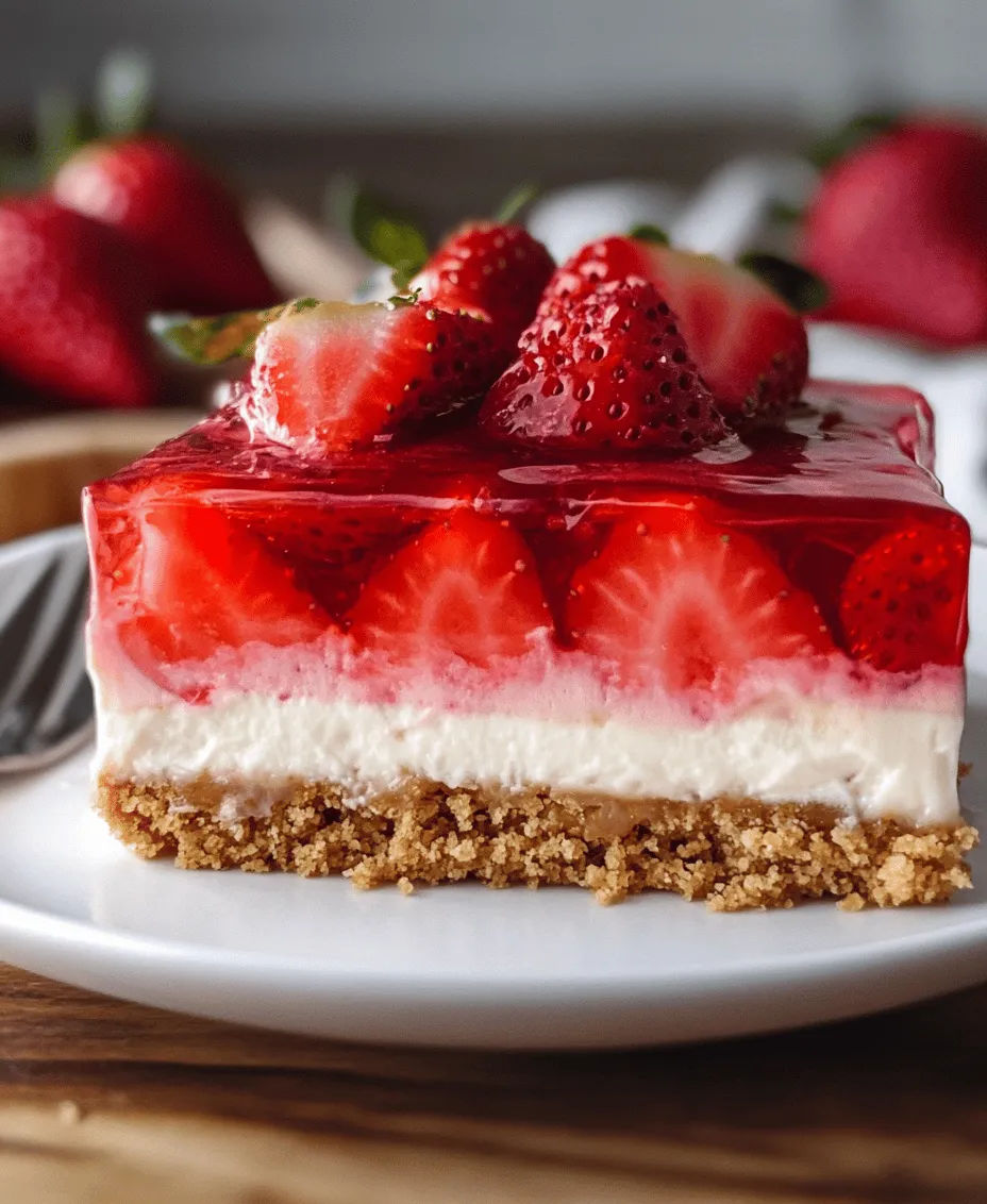 Strawberry Pretzel Delight is a beloved dessert that beautifully marries sweet and salty flavors, creating a treat that is both indulgent and refreshingly light. This layered dessert features a crunchy pretzel crust, a creamy cheese layer, and a vibrant fruity gelatin topping, making it a feast for both the eyes and the palate. With its enticing combination of textures—from the salty crunch of the pretzels to the smoothness of the cream cheese and the juicy freshness of the strawberries—this delightful dish is not just a dessert; it’s an experience.