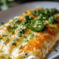 Discover the delightful world of creamy, cheesy goodness with our Savory Sabor: Cream Cheese Enchiladas Recipe. This dish combines the rich flavors of cream cheese and melted cheeses with the zesty kick of green enchilada sauce, creating an irresistible choice for any meal. Whether you’re preparing a family dinner, hosting a gathering, or simply indulging in a comforting homemade dish, these enchiladas are sure to impress.