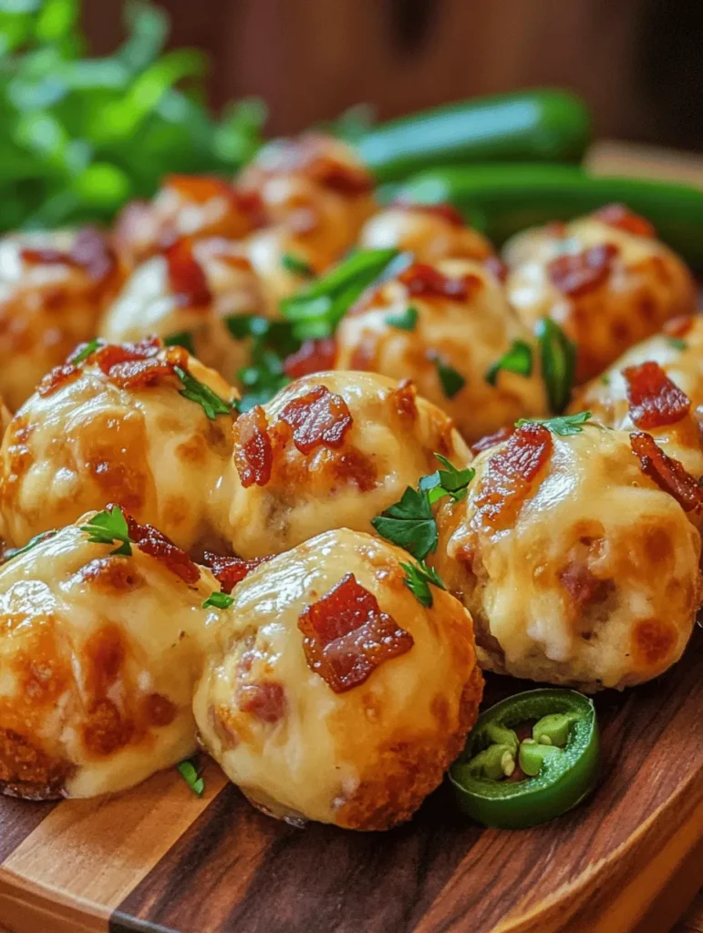 If you're in search of an appetizer that steals the spotlight at every gathering, look no further than Bacon Jalapeño Popper Cheese Balls! These decadent bites combine creamy cheese, crispy bacon, and a delightful kick from jalapeños, making them the ultimate crowd-pleaser. Perfect for game day, parties, or family get-togethers, they promise a mouthwatering experience that’s bursting with flavor in every bite.