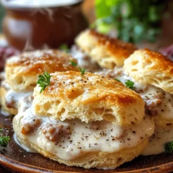 Heavenly biscuits and sausage gravy is a dish that encapsulates the essence of comfort food, especially in American breakfast culture. A warm, flaky biscuit smothered in rich, creamy sausage gravy is not just a meal; it is an experience that brings smiles and satisfaction to the table. This dish has won the hearts of many and continues to be a beloved staple in diners and homes alike.