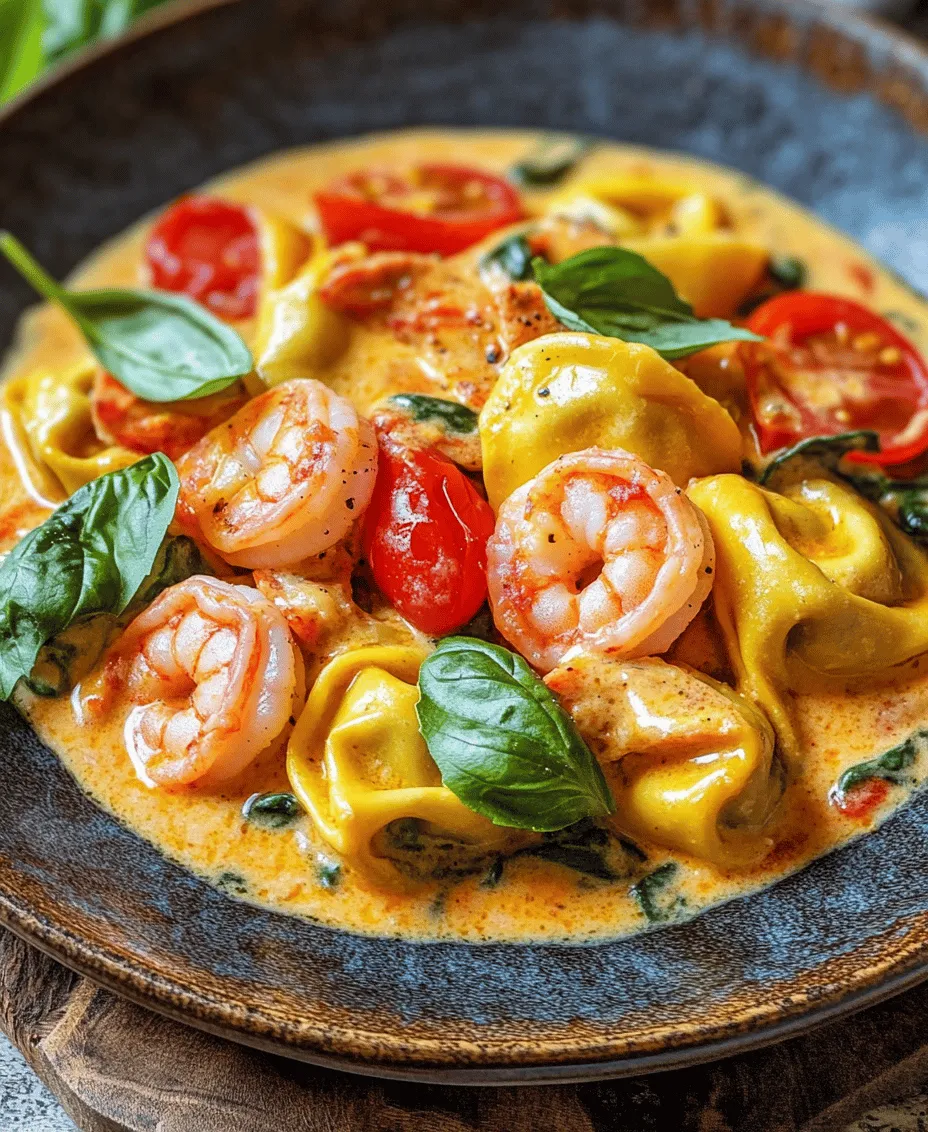 Are you looking for a dish that effortlessly combines luxury with ease? Look no further than the Creamy Shrimp Tortellini Delight. This opulent recipe marries the succulent flavors of fresh shrimp with a velvety creamy sauce, all enveloped in tender, cheese-filled tortellini. Whether you're a novice cook or a seasoned chef, this dish caters to everyone's culinary aspirations, making it an ideal choice for family dinners, intimate date nights, or even entertaining guests.