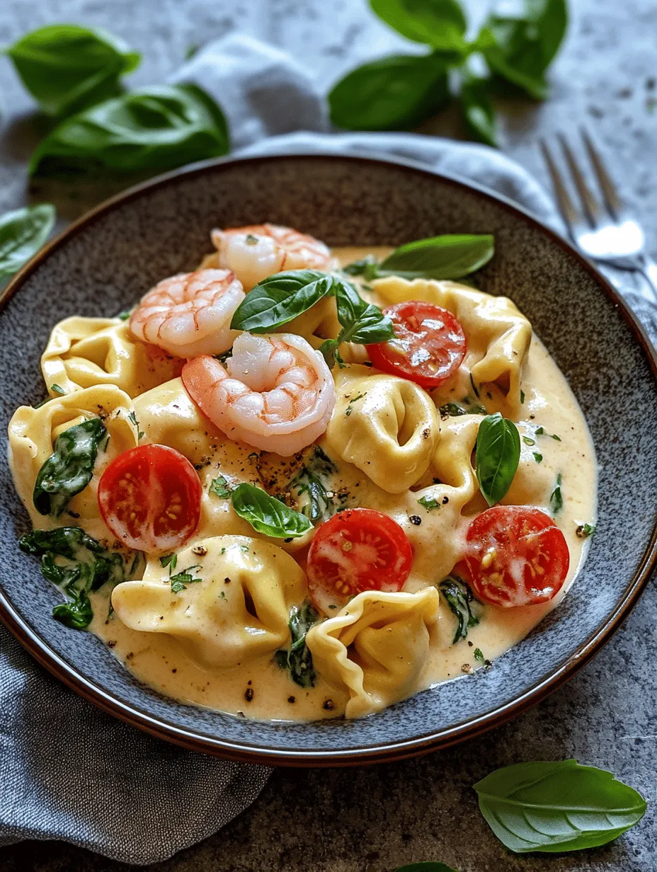 Are you looking for a dish that effortlessly combines luxury with ease? Look no further than the Creamy Shrimp Tortellini Delight. This opulent recipe marries the succulent flavors of fresh shrimp with a velvety creamy sauce, all enveloped in tender, cheese-filled tortellini. Whether you're a novice cook or a seasoned chef, this dish caters to everyone's culinary aspirations, making it an ideal choice for family dinners, intimate date nights, or even entertaining guests.