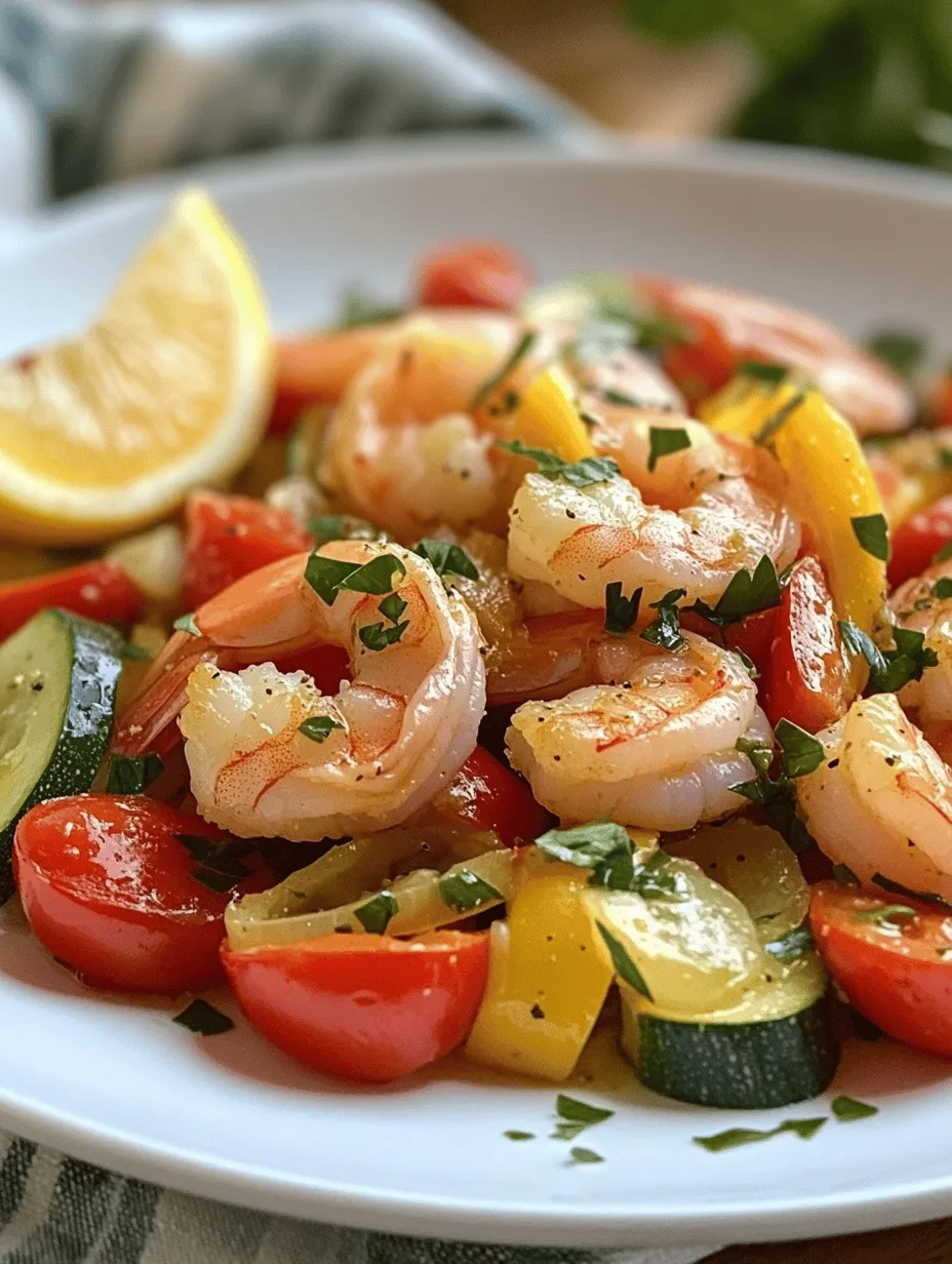 To truly appreciate the Lemon Herb Shrimp and Veggie Skillet, it’s essential to understand the role of each ingredient, not just in terms of flavor but also their nutritional benefits. Here’s a closer look at the key components that make this dish both delicious and nutritious.