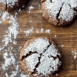 Indulging in a warm, gooey chocolate cookie is a universal delight, and when it comes to decadent treats, Double Chocolate Crinkle Cookies take the crown. These cookies not only satisfy your chocolate cravings but also offer a delightful texture that’s both chewy and slightly crisp. Their appearance, characterized by a beautifully crinkled top dusted with powdered sugar, adds to their irresistible charm. In this article, we’ll explore the enticing world of Double Chocolate Crinkle Cookies, providing a detailed recipe, insight into their origins, and tips to elevate your baking game. Whether you're a seasoned baker or a novice in the kitchen, this recipe is sure to become a favorite.